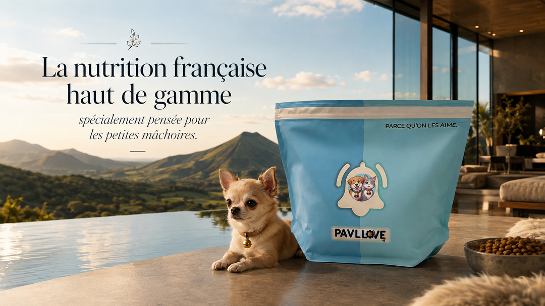 Croquettes premium petit chien à la volaille avec 33 % de protéines de volaille déshydratées