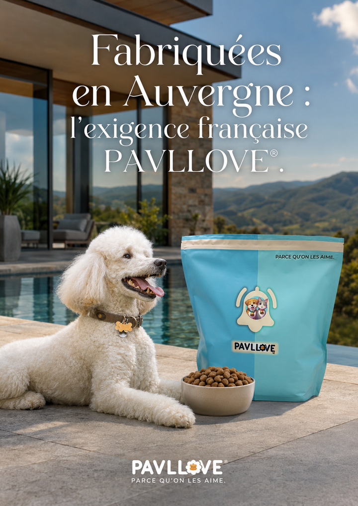 Croquettes Pavllove petite race avec glucosamine et chondroïtine pour la mobilité