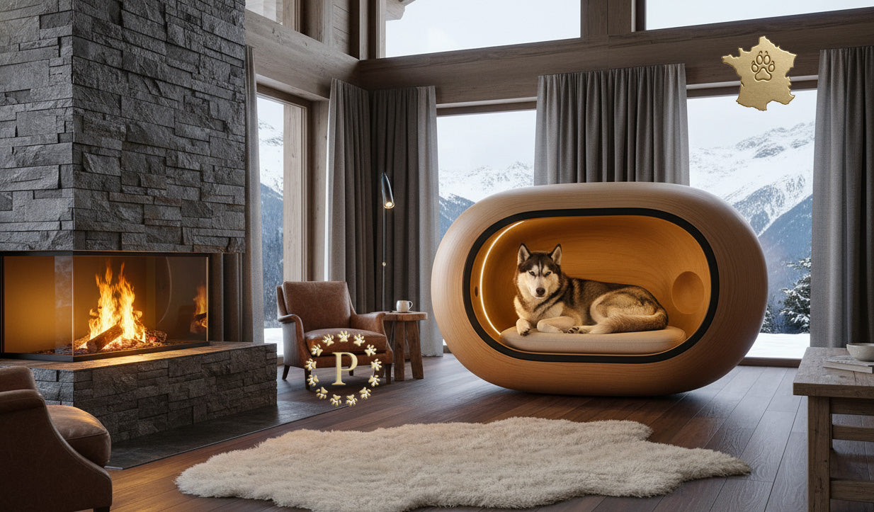 cocoon-niche-artisanale ultra lux premiu chien et chat Pavllove made in france