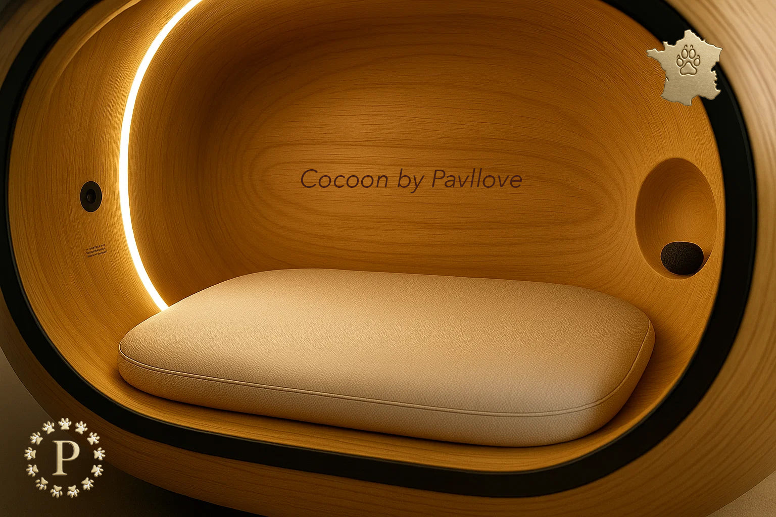 œuvre d’art contemporaine pour animaux Pavllove Cocoon édition exclusive