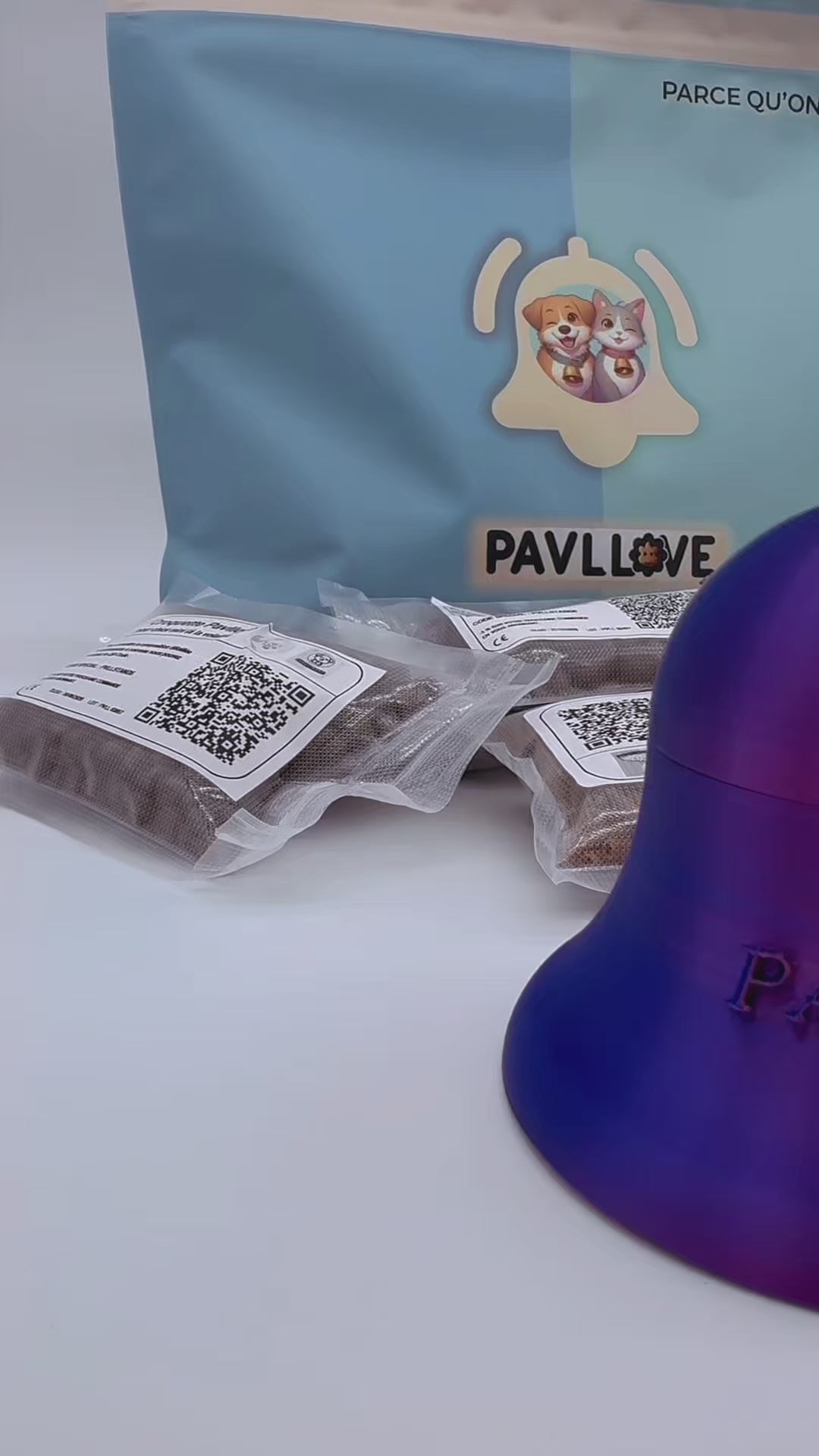 Kit d'essai pour chat et chien Pavllove, croquettes, nutrition, alimentation pour animaux de compagnie